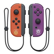 Joy Cons-스위치 닌텐도 L/R 무선 컨트롤러 스위치와 호환 가능 조이콘 웨이크 업/스크린 샷 포함, 한개옵션1, 01 Scarlet Violet