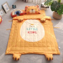 아망떼 드림애니멀 라이언 60수 입체 낮잠이불세트낮잠이불, 오렌지