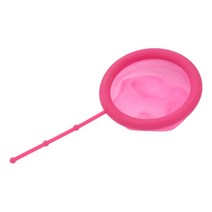 생리컵 생리컵추천 위생생리컵 1pc 재사용 가능한 숙녀 실리콘 생리 컵 유연한 누출 방지 생리 기간 컵, 빨간색