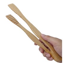 비취 원목 주방 집게 식탁의 품격 내추럴 우드 테이블 웨어