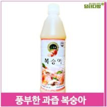 고려 풍부한 과즙 복숭아 원액 835ml 에이드 농축액 베이스 (9379860), 기본