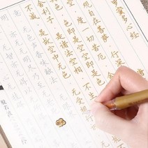 반야심경 108부 필사경 모본 금사경 금강경 대자비경 초심자 붓 붓 불경 반야바라밀다, 일반 스크립트의 경전 사본, E