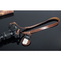 dslr 카메라 소니카메라 가죽 목 어깨 끈 디지털 미러리스 tlr film sony nikon panasonic a7r4 a7r3 a7m4 a7m3 a7s3, 케이스가 있는 커피