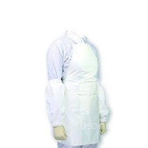 KM 크린룸 제전 방진 앞치마 연구실 청정룸 클린룸 반도체 실험실, 스카이블루