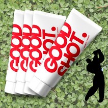 허브어스 블레스드 굿샷크림 100ml X 4개 운동전후 골프엔 굿샷 마사지