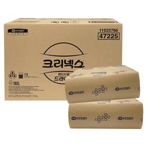 크리넥스 드라이셀 스마트 핸드타올 F250, 47225 크리넥스 드라이셀 250매 10밴드 반박스