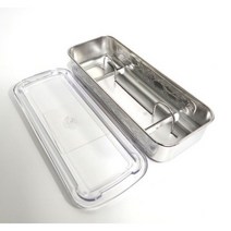 스텐레스수저함 투명뚜껑 위생적인수저케이스