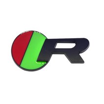 카포카 재규어 R 스포츠 S 엠블럼 스티커 배지, R스포츠/무광블랙