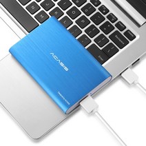 Acasis 2.5 휴대용 외장 하드 드라이브 1t500gb2t USB3.0 저장 장치 HDD 데스크탑 노트북 320gb용 모바일 하드 디스크, CN, 320GB, 파란색