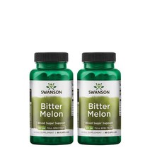 미국 Swanson Bitter Melon 여주효능 500mg 60캡슐 x 2통