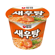 농심 새우탕 큰사발면 115g, 6개