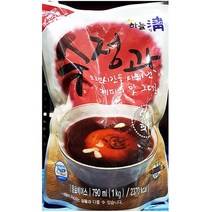 790ml 대용량 음료 계피 수정과 농축액 진한맛 국민 건강주스 리얼감귤, 1