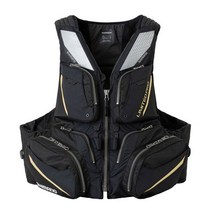시마노 구명복 VF-110V 리미티드 구명 조끼 윤성정품, 블랙XL
