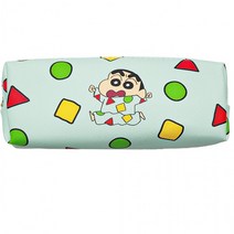 짱구 알록달록 원형 필통, 꽃짱구, 1개