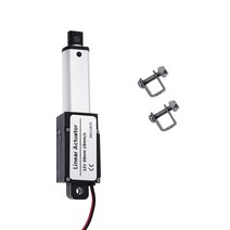엑추에이터 왕복 엑추에이터 엑추에이터 밸브30mm 100mm DC 12V 마이크로 전기 선형 액추에이터 30N/60N/9, 02 50mm_03 90N