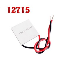 TEC 열전 냉각기 펠티어 (TEC1-12715) X TEC1 12715 TEC 1 12715 136.8W 12V-15.4V 15A 로트당 1 개, 한개옵션0