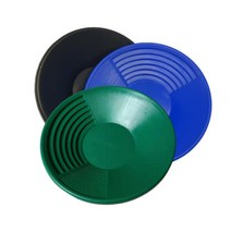 [모사찌] 패닝접시 사금 채취 도구 장비 블랙 블루 그린 3컬러 세트, 3컬러세트