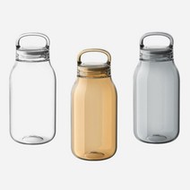 킨토 워터 보틀 300ml 휴대용 손잡이 물통 3색상, 클리어