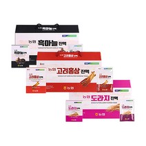 농협 고려홍삼 국내산 흑마늘 도라지 진액 70ml x 30포 HACCP인증, 도라지진액30포