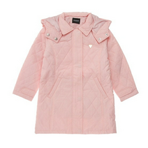 게스키즈후드퀼팅점퍼G11KXJ611