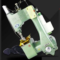 마대 자루 미싱 핸드 재봉틀 쌀포대 지대 포장기, 두꺼운 미끄러운 소재 전용GK918A