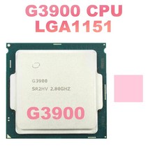 cpu 성능 메인보드 그래픽 카드 하드웨어G3900 CPU + 열 패드 듀얼 코어 프로세서 2.8Ghz LGA1151 B250 BTC, 단일옵션