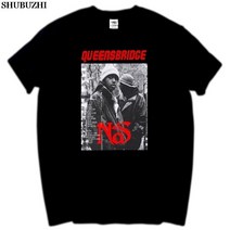 NAS 시놀로지나스 구축 서버Nas queensbridge t 셔츠 여름 남성 뜨거운 판매 o 목 100% 코 튼 남자 팬 탑, 01 Black_03 M