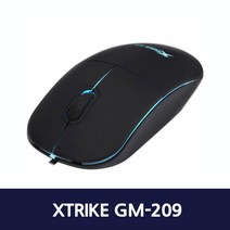 브랜드없음 XTRIKE 게이밍 유선 마우스 GM-209 PC방 게임방 FPS게임 오버워치, 선택완료, 단품없음