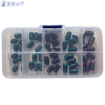 [용왕낚시] 터짐방지 눈금표기 봉돌 2.0g~4.0g 각 10매 입 눈금표기봉돌 편납 감기 편납 홀더 봉돌 씽커 추 납추 납봉돌