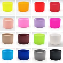 컵홀더 실리콘 슬리브 테이크아웃 논슬립 다용도 보틀 보온병 머그컵 텀블러 친환경 카페 블랙