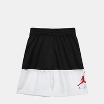 조던 주니어 액티브 스포츠 반바지 컬러블록 955049-023 화이트블랙