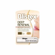 Blistex 입술 보호 자외선 차단제 딥 리뉴얼 안티에이징 포뮬라 3.7g1.25온스 3.69g 4개 밸류 팩 809690
