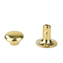 (신주) 가시메알 단면 5X5MM - 골드 30세트, 단품