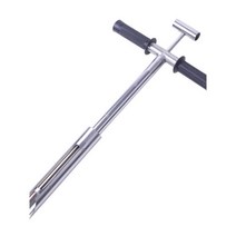 스텐 토양 채취기 추출기 뿌리 시료 검사 표본 측정, (부드러운토양)오리지널드릴1mx50mm