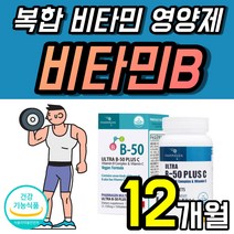 비타민 B6 B12 B C 영양제 고함량 비타민12 영양제 1년치 정 4개 12달 B6 B12 고용량 고농축 캐나다 BC B1 비오틴 식약처 인증 고급 약 12개월 맥스 플러스