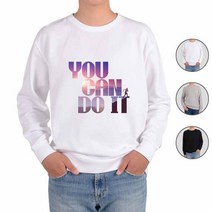 ATOGATO 유캔두잇 YOU CAN DO IT 맞춤 맨투맨