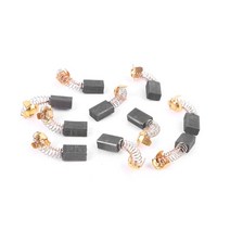10pcs 전동 공구 카본 브러시 전기 해머 앵글 그라인더 흑연 브러시 Hi tachi pr-25b/38 Dongchen, F, 02 E