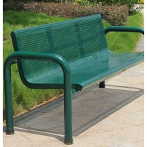 웨이팅 벤치 공원 병원 의자 탈의실 긴의자 테라스, 녹색 1.8m