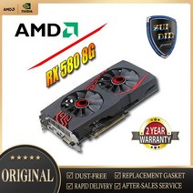 ZUIDID 비디오 카드 AMD RX580 8G 256 비트 2048SP GDDR5 그래픽 카드 시리즈 디스플레이 포트 플레이카 사용, RX580 8G 2048SP