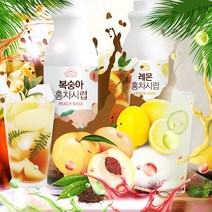 BR 홈카페메뉴 레몬 홍차시럽 베이스 농축액 1k 아이스티원액 밀크티 차 버블티, 1개, 1000ml