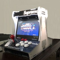 신제품LINff고전게임기 가정용오락실게임기 오락기 2인용1000328, 없음, 블랙 듀오[2600종 게임]200GB