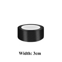카본테이프 카본시트지 테슬라 모델y 3cm 5cm 7cm 10cm 탄소 섬유 스트립 스크래치 방지 보호 필름 드라이 디테일링 비닐 랩 테이프 자동차 도어 엣지 가드 스티커, Width 3cm, Length X 7M