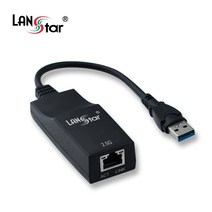 LANstar USB3.1 A타입 2.5G 기가 랜카드/LS-GLAN25/이더넷 컨버터/랜포트 RJ45 8P8C 생성/REALTEK RTL8156 칩셋/다양한 운영체제 지원/2.5