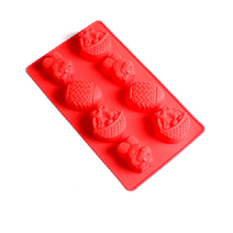 실리콘몰드 - 토끼와바구니 (8구)