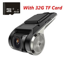 JC 무선 멀티 카플레이 Podofo-USB ADAS 자동차 DVR 대시 캠 DVD 안드로이드 플레이어 네비게이션 플로팅, 01 ADAS DVR 32G Card
