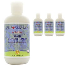 캘리포니아키즈 유아 헤어 컨디셔너 칠랙스, 251ml, 4개