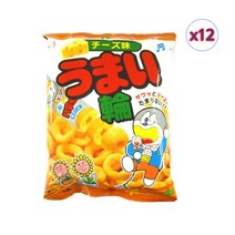 리스카 우마이 링 스낵 치즈맛 75g 12봉지, 치즈맛 12봉지