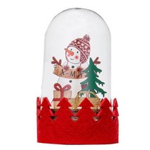 크리스마스 스노우볼 워터볼 선물 santa claus snowball with glass cover santa claus snowball christmas decoration, 눈사람