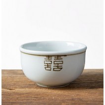 9.5cm 동동주잔 술잔 주류잔 이천도자기 원형 도자기 희고백자, 상세페이지 참조