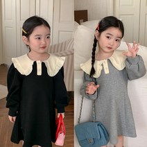 [당일발송]베스더스 여아 프릴 빅 카라 원피스 자매룩 봄 외출복 등원룩 결혼식 하객룩